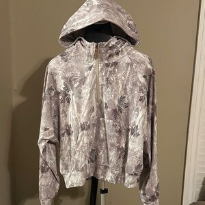 Gray Camouflage Hoodie